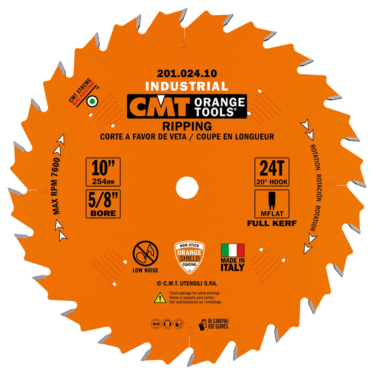 Ripping 10"X0.126/0.087 T=30 FTG