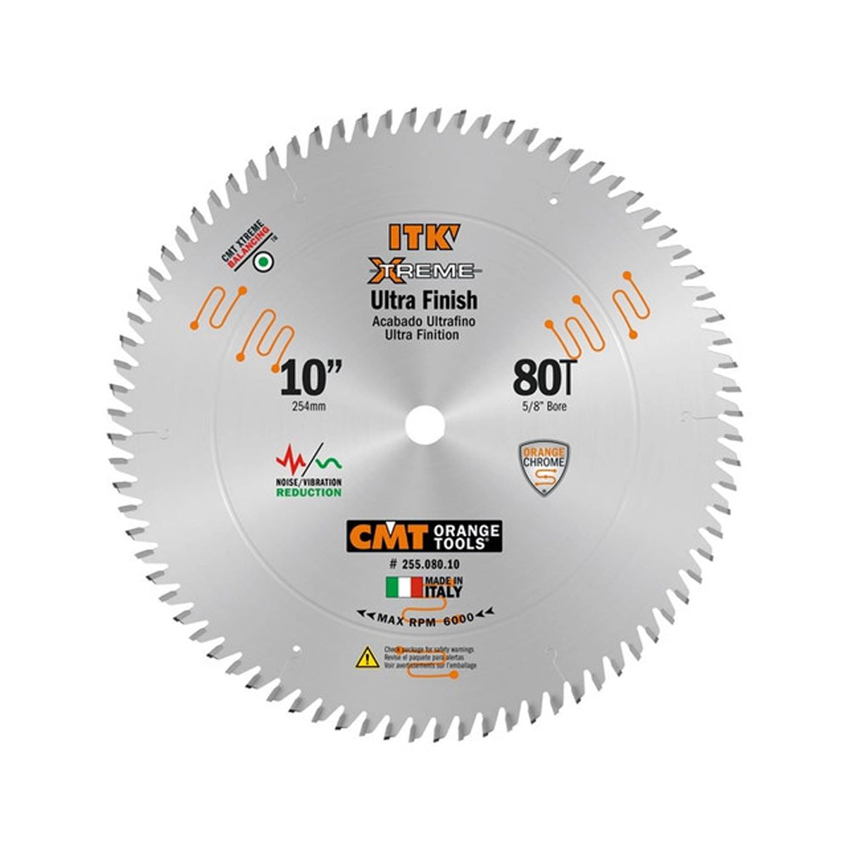 Ultra Finish ITK 10"x0.110/0.071¯x5/8" T=80 Hi-ATB (5°POS)