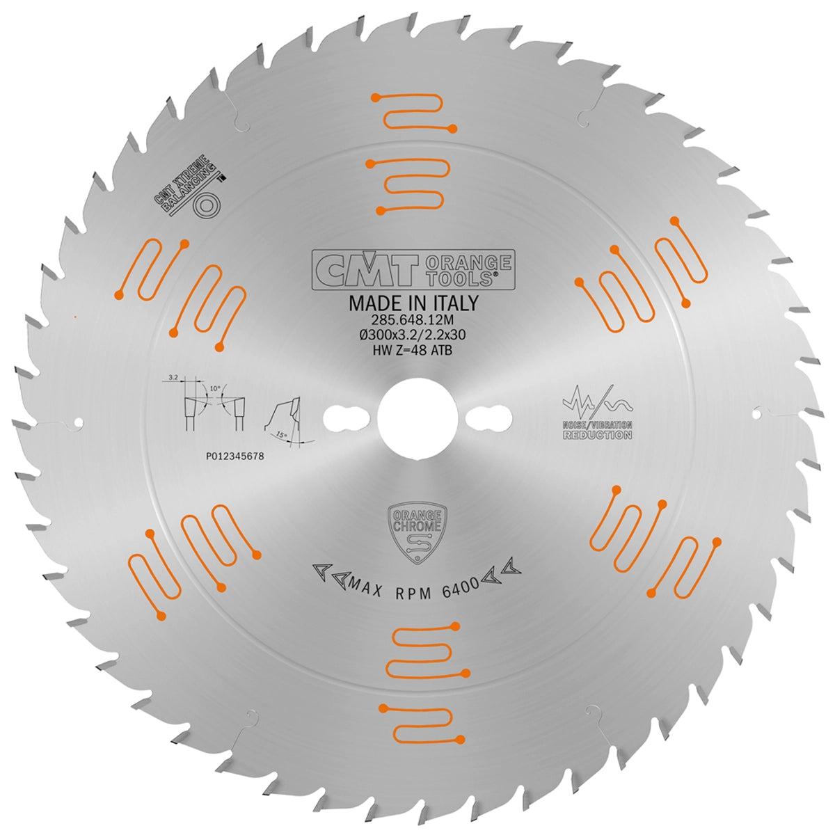 Heavy-Duty General Purpose 300X0.126/0.087X30mm T=48 ATB