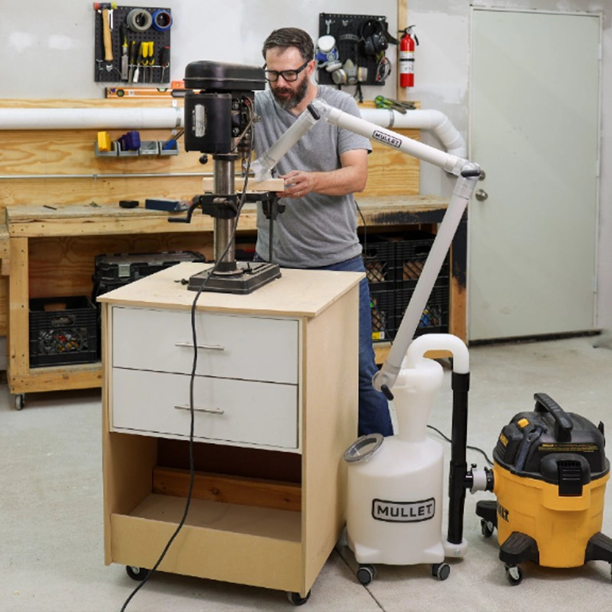 2-inch Boom Arm Kit with Mullet High-Speed Cyclone