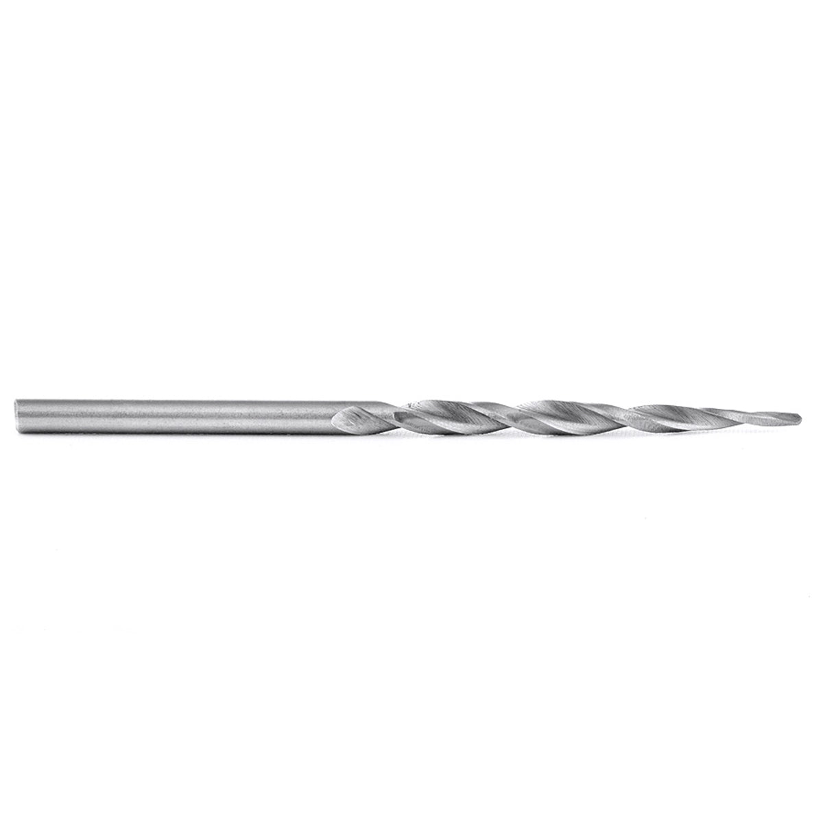 High Speed Steel (HSS) M2 DIN 338 Fully Ground Taper Point 1/8 Dia. x 1-1/2 x 2-3/4 Long Drill