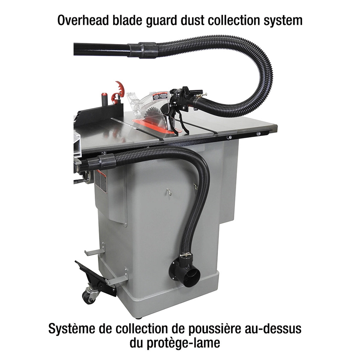10” Cabinet Table Saw With 50” Rip Fence & Extension Table