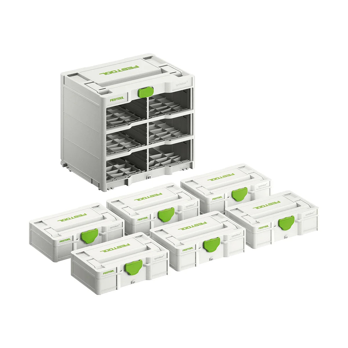 Festool 577816 Systainer³ Rack SYS3-RK/6 M 337-Set