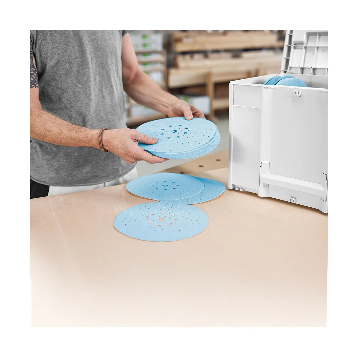 Festool 578281 Systainer³ D225 Abrasive Set D225 GR SYS