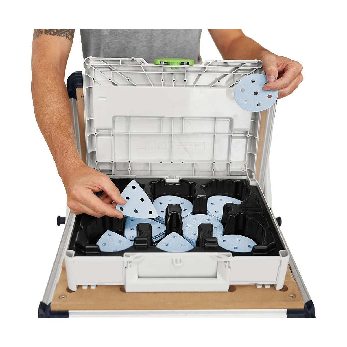 Festool 578196 Systainer³ D90/V90 Abrasive Set D90/V93 GR SYS