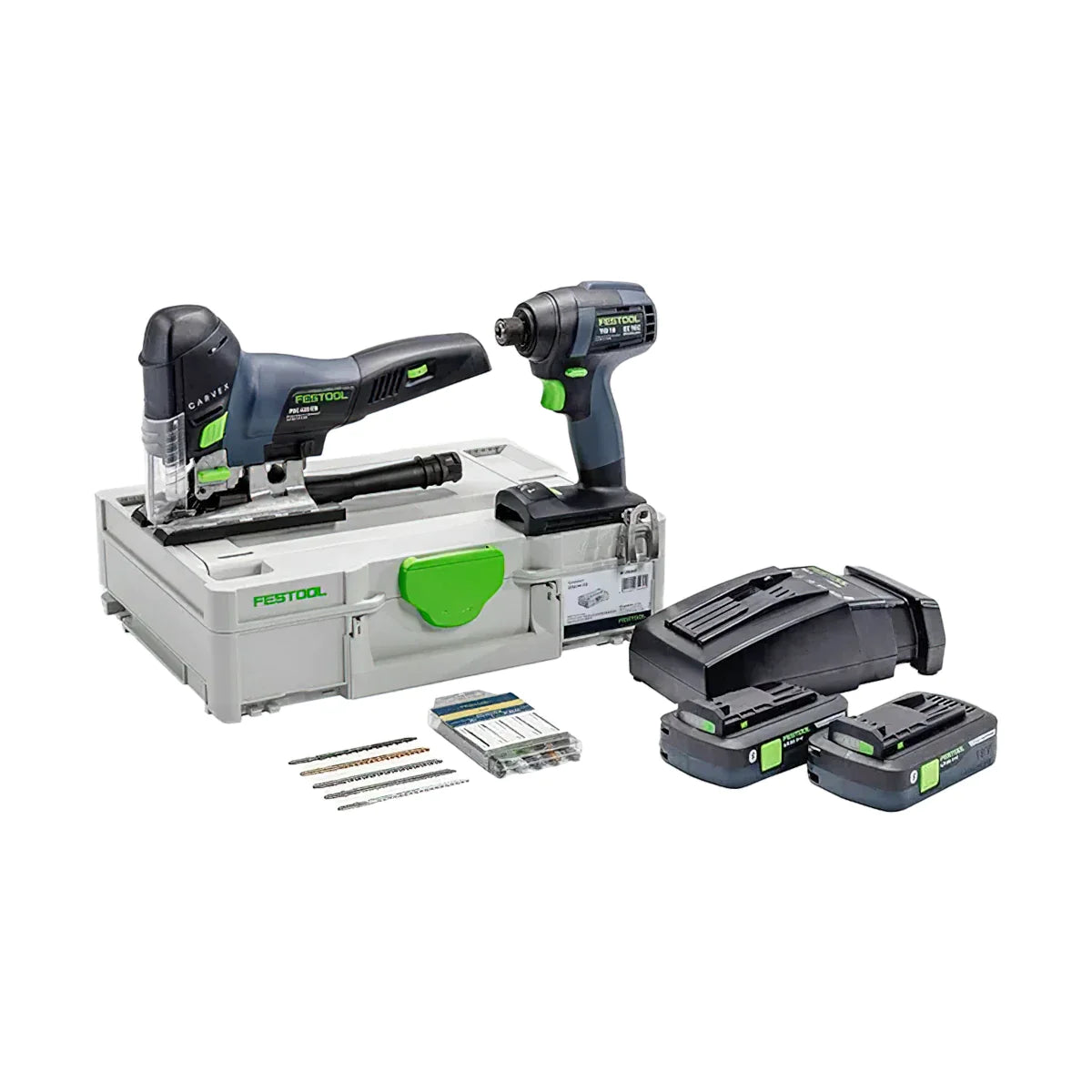 Festool 577120 TID 18 + PSC 18 Combo Kit