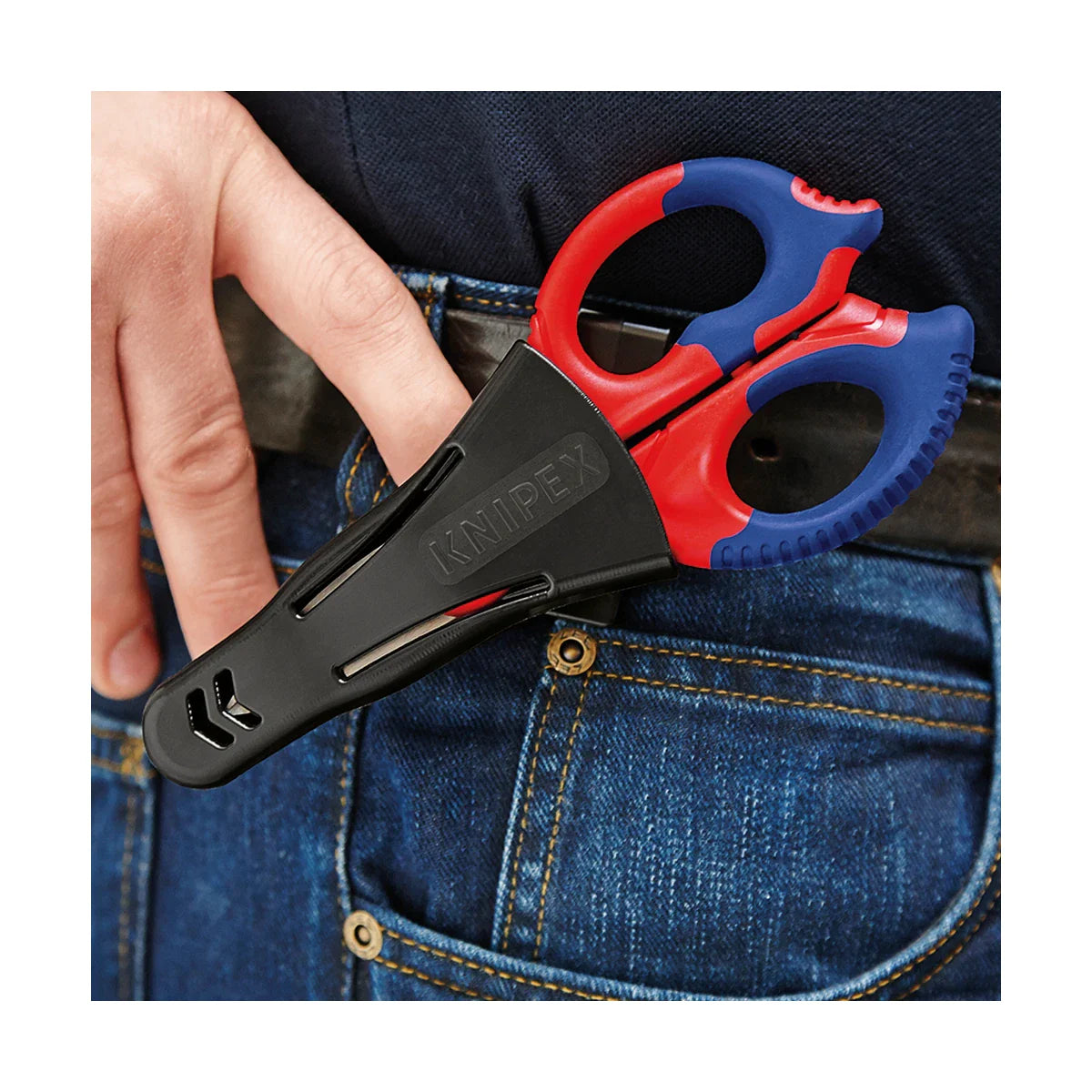 Knipex Tools 90 10 155 SBA 6-1/4" Electricians' Shears