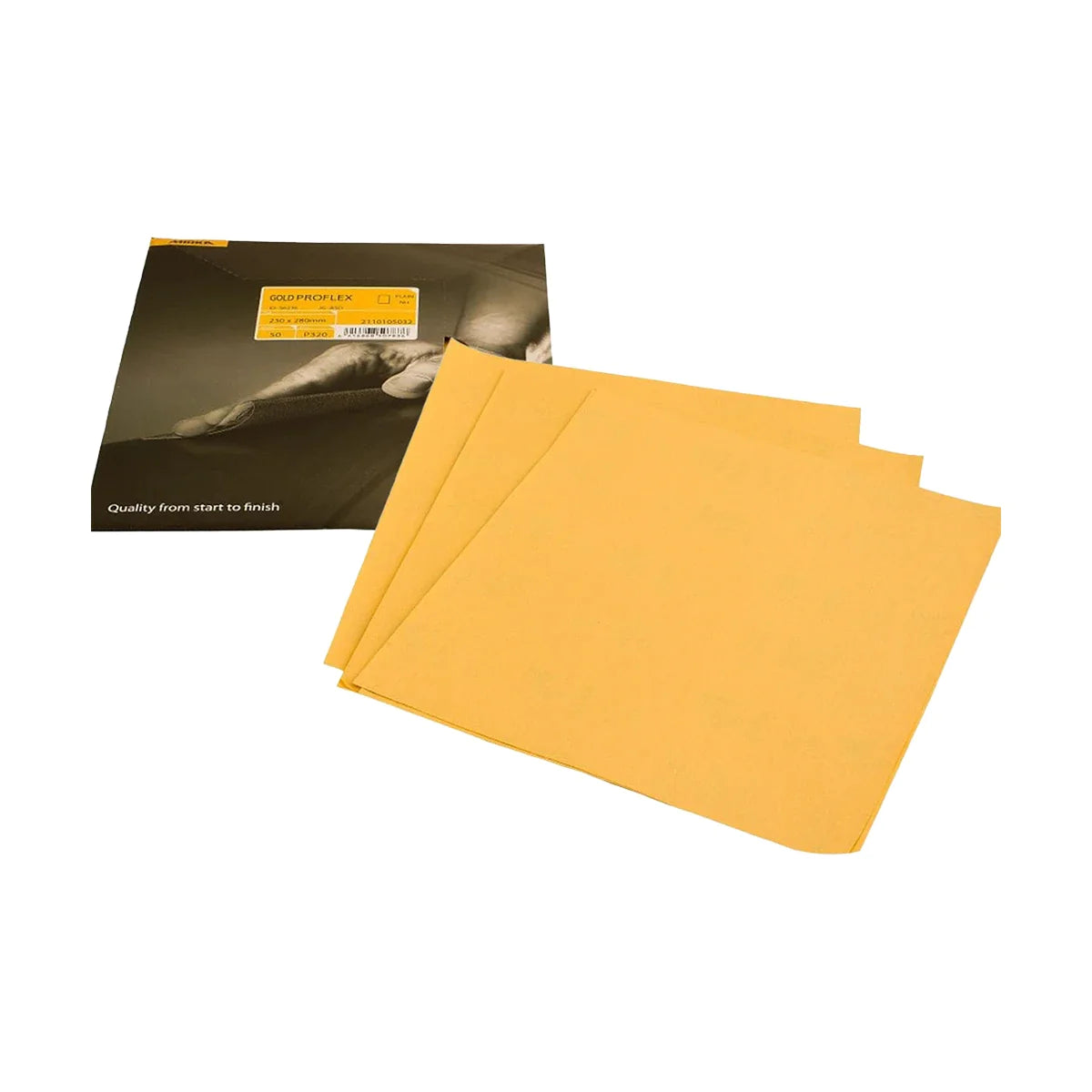 Mirka 23-104-080 Gold Proflex 9" x 11"Abrasive Sheets