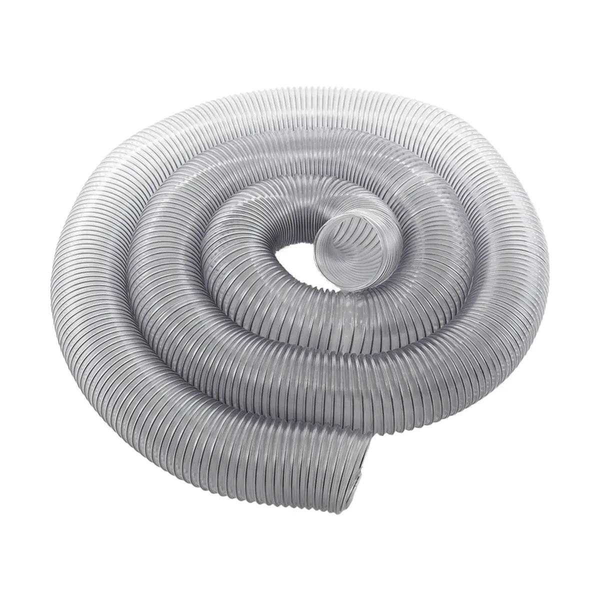 Oneida Air DHF062500 Clear Reinforced Anti-Static Urethane Flex-Hose 6" x 25'