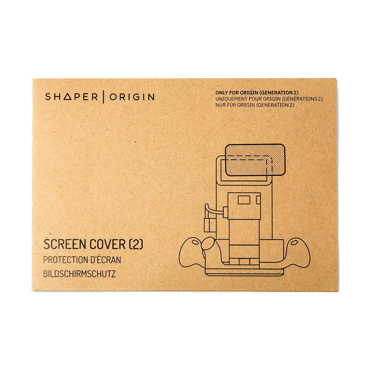 Shaper Tools SUI-DSP1 Screen Covers (Gen 2)