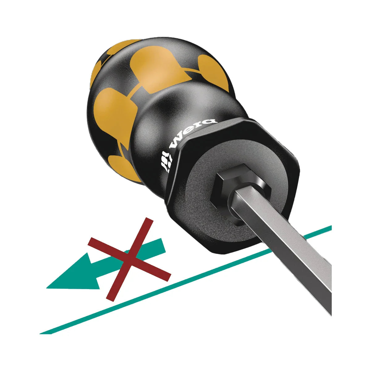 Wera Tools 05100081001 918 SPZ SB Screwdriver for PZ 2 Pozidriv Screws