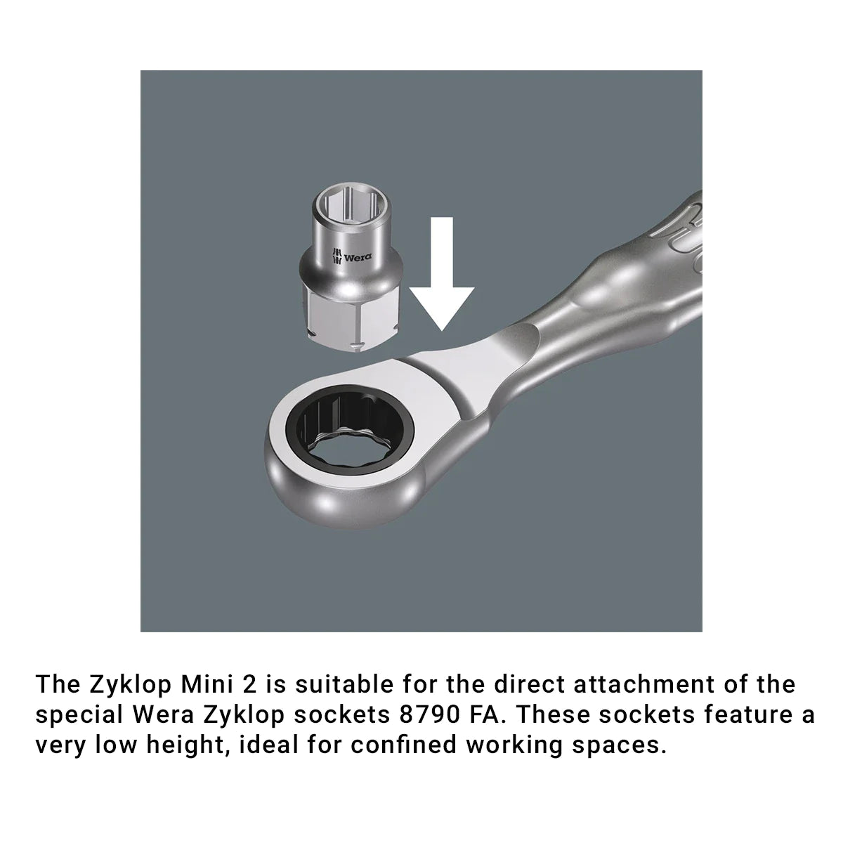 Wera Kraftform Kompakt Zyklop Mini 2 27-Piece Ratchet Set