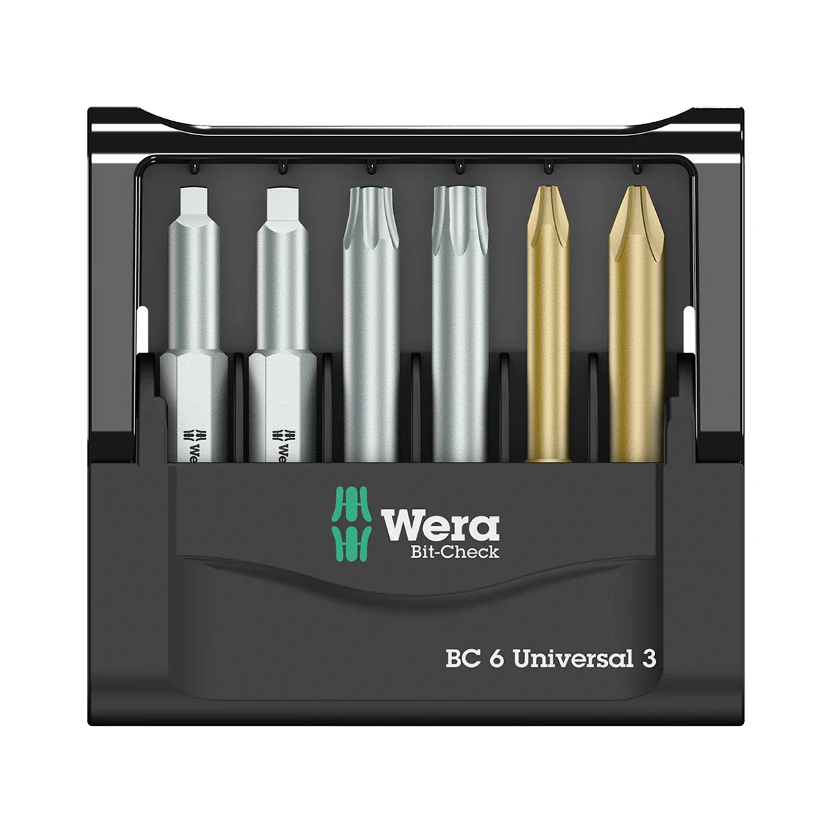 Wera Tools 05136380001 Bit-Check 6 Universal 3 SB