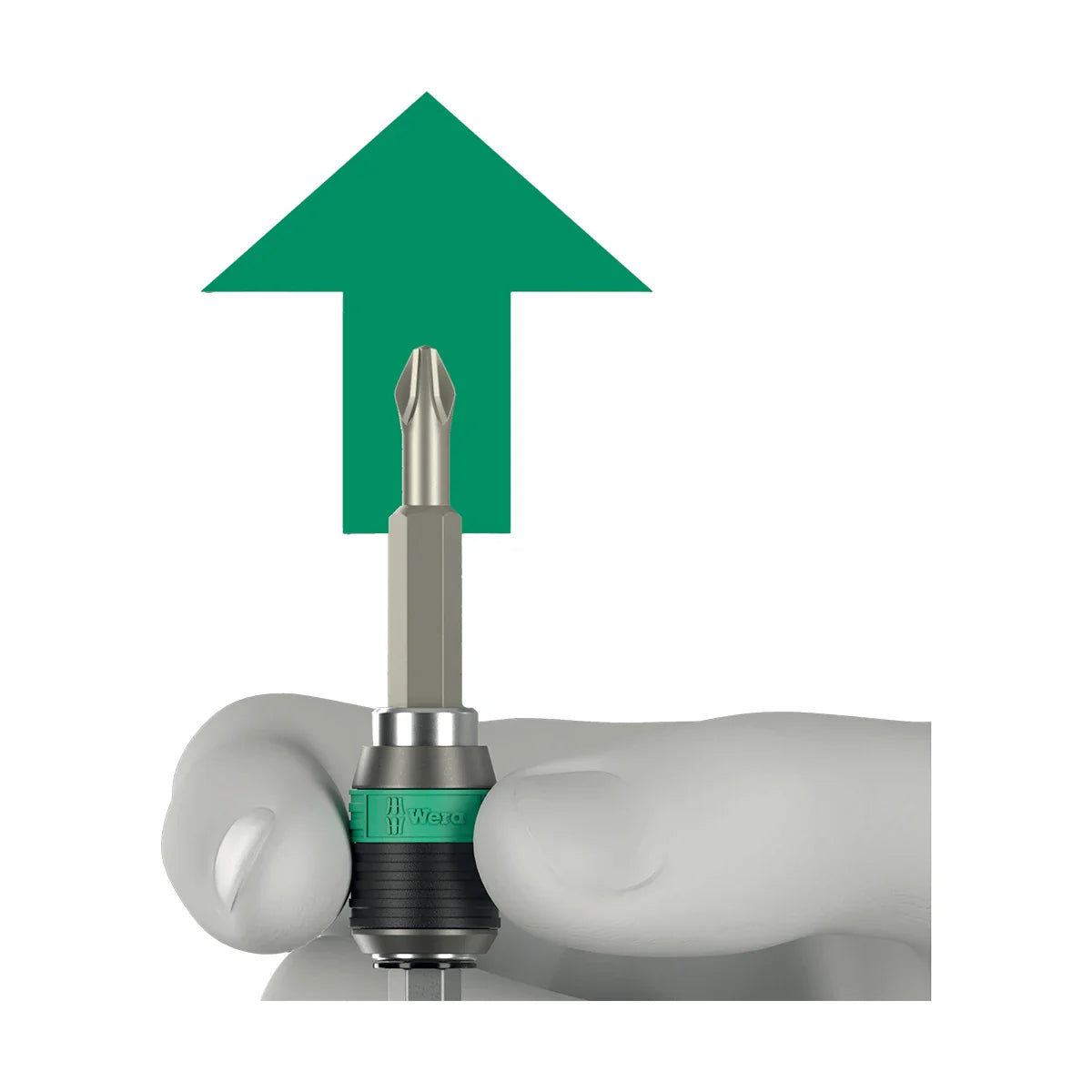 Wera Tools 05051461001 816 RA Kraftform Kompakt Screwdriver Handle