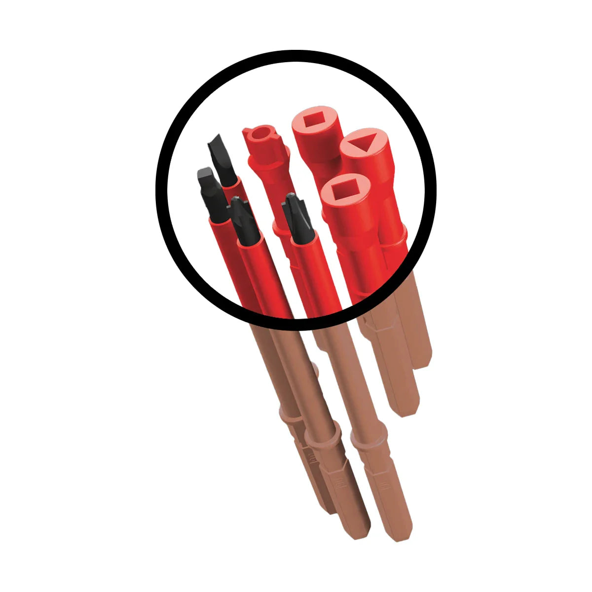 Wera Tools 05003473001 Kraftform Kompakt VDE 7 Imperial 1 7 Piece Screwdriver Set