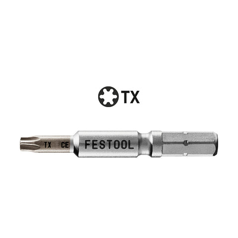 Festool Centrotec 2" Torx T15 Driver Bit TX 15-50 CENTRO/2 