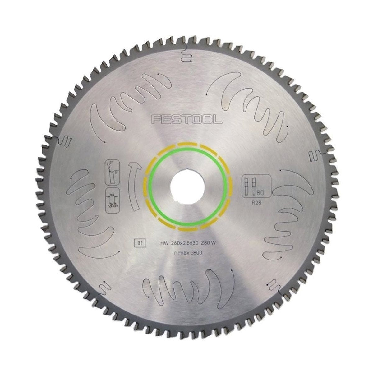 Festool Kapex Fine 80-Tooth Saw Blade