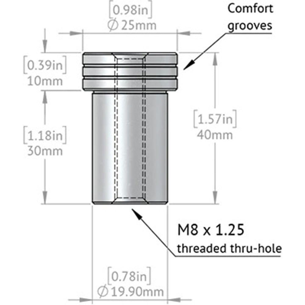 TSO Products DoubleGroove™ 20mm Bench Dogs - Large