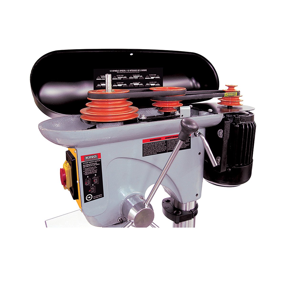 King Industrial 17" Long Stroke Drill Press