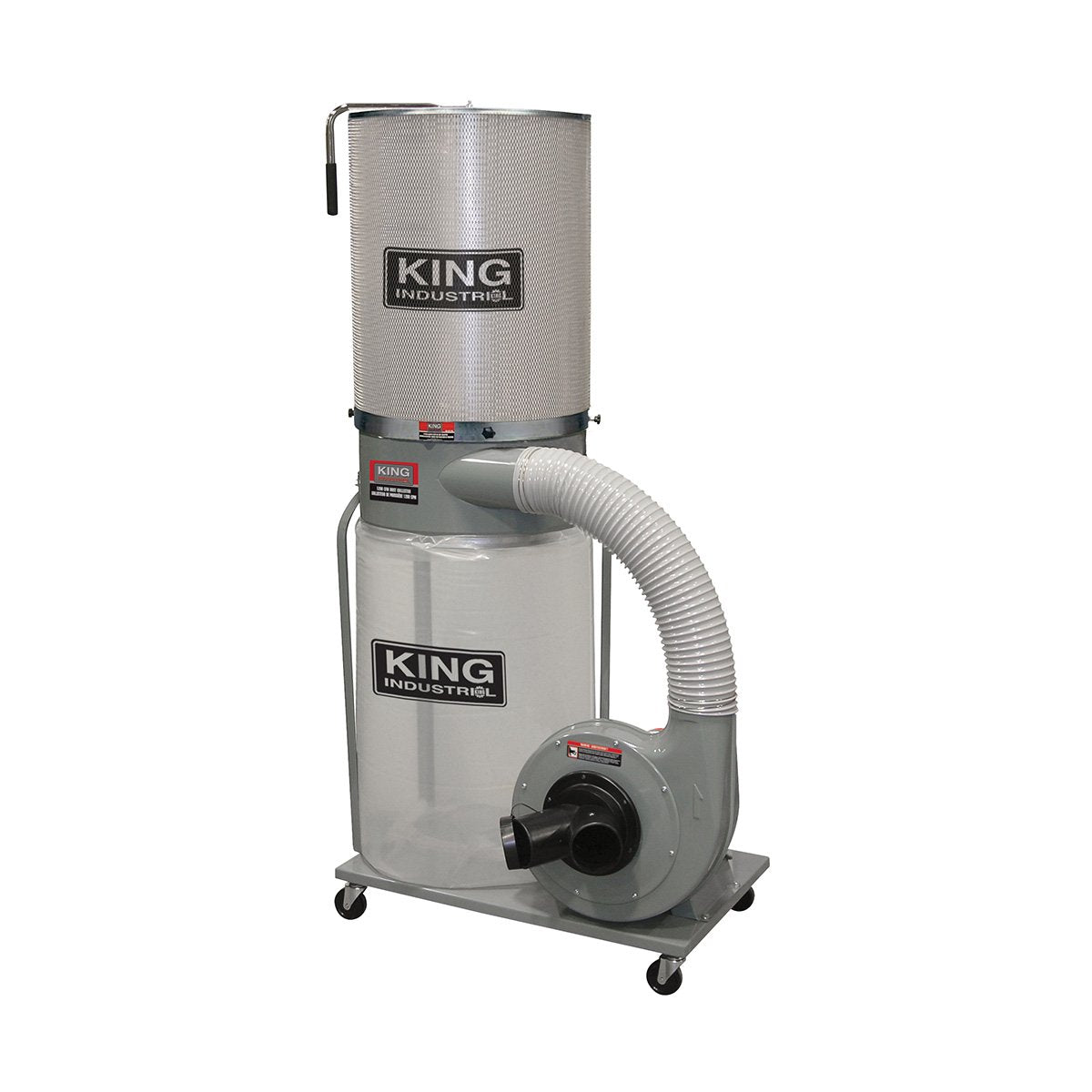 King Industrial 1,200 CFM Dust Collector with Canister Filter