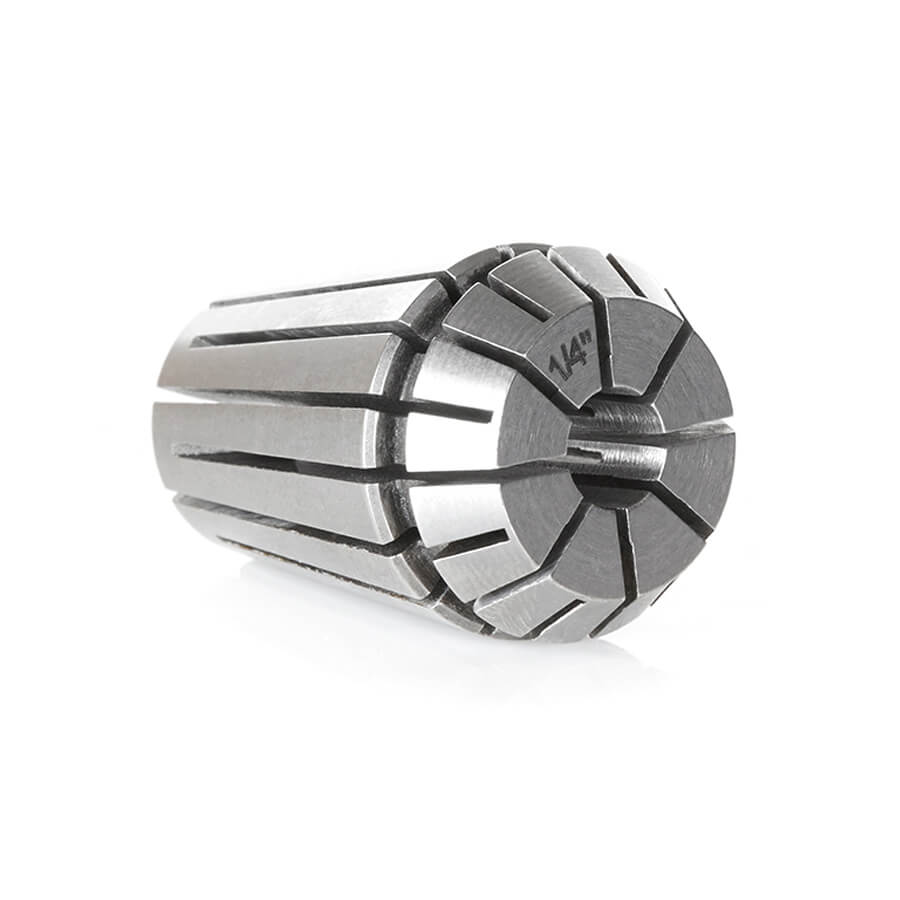 Amana Tool CO-276 1/4-Inch CNC High Precision Spring Collets for ER20 Tool Holder