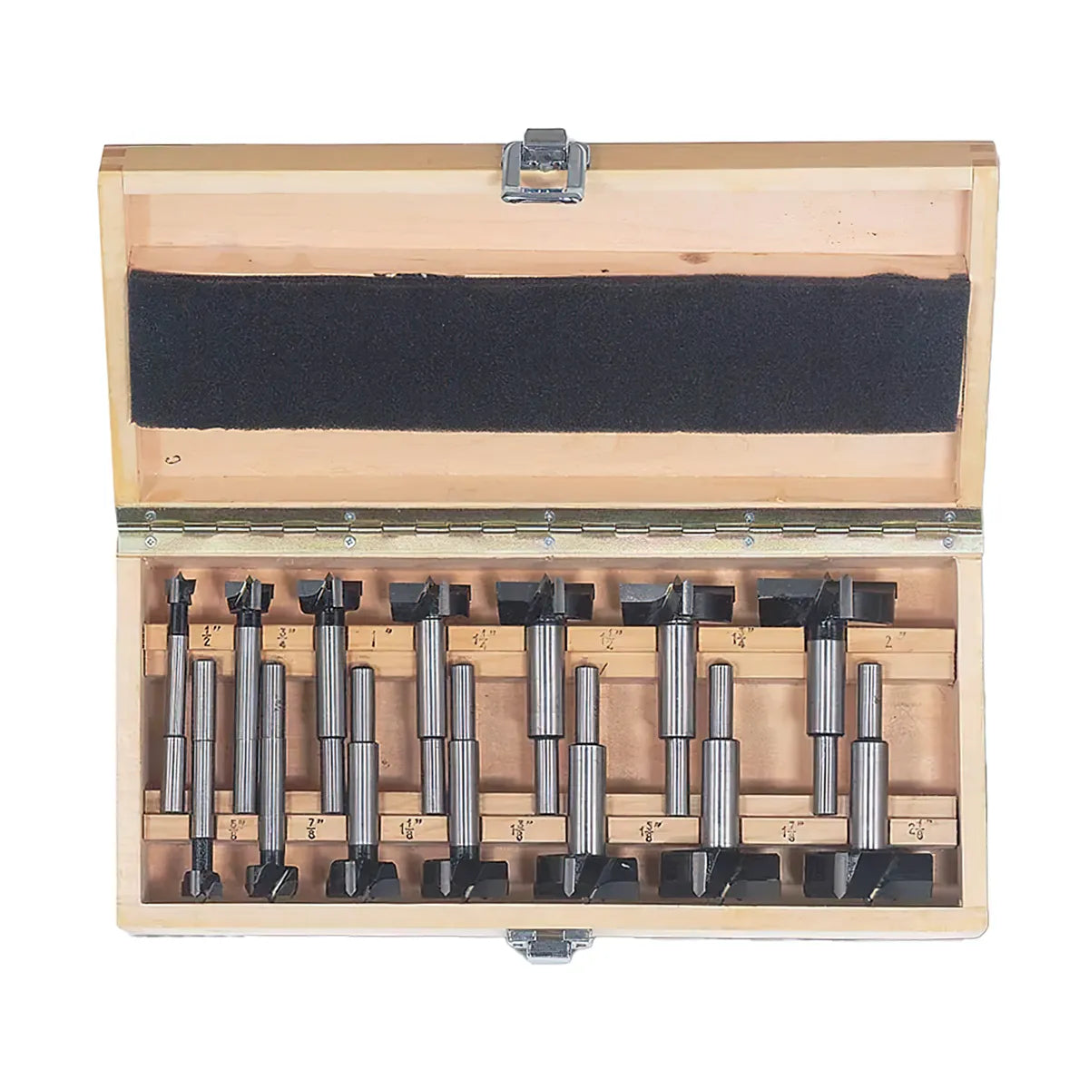 Amana Tool 660-500 Timberline 14 Piece Carbide Tipped Forstner Bits Set