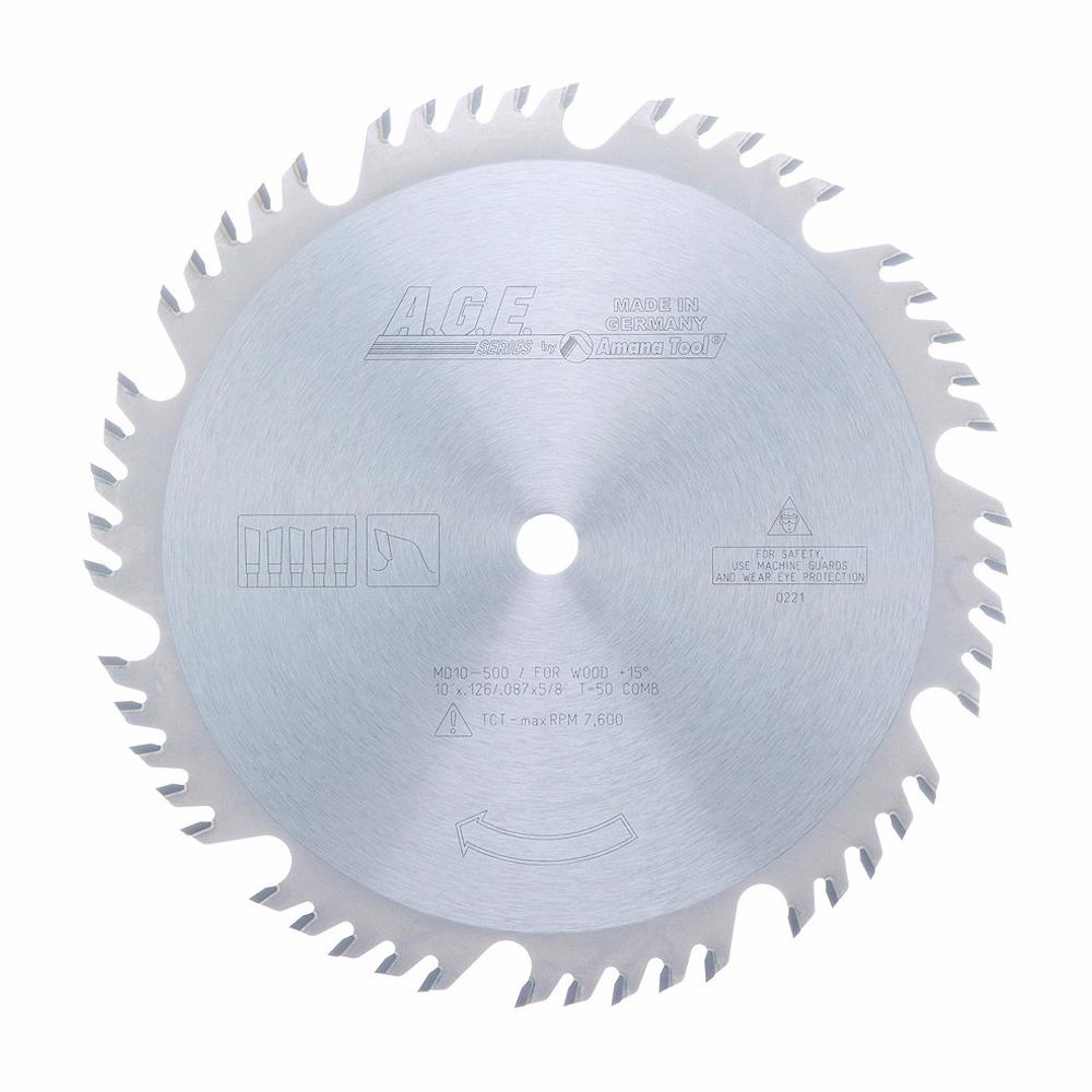 Amana Tool 10" Carbide Tipped Combination Saw Blade 50 Tooth