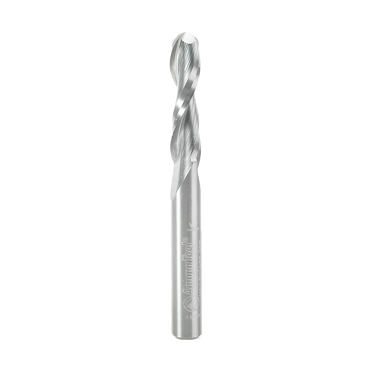Amana Tool 46376 Solid Carbide Up-Cut Ball Nose Spiral 1/4 Diameter x 1 Inch x 1/4 Shank Router Bit