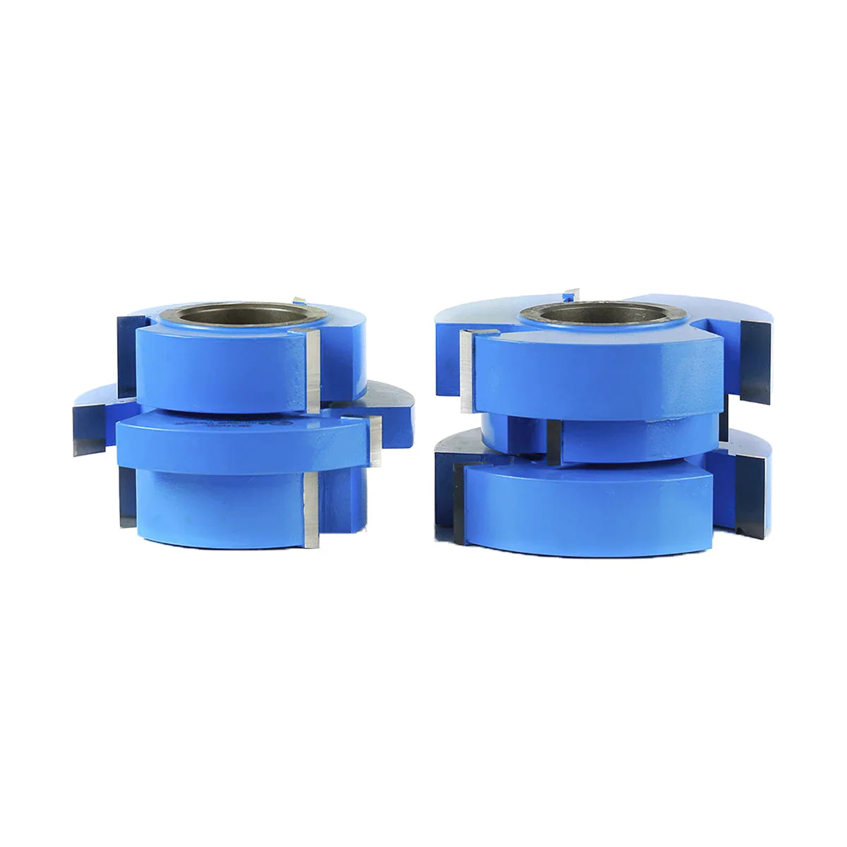 Amana Tool SC559 2-Piece Carbide Tipped 3-Wing Stile & Rail Tongue & Groove Cabinet Door 3-1/2 Diameter x 2-1/8 x 1 & 1-1/4 Bore Set