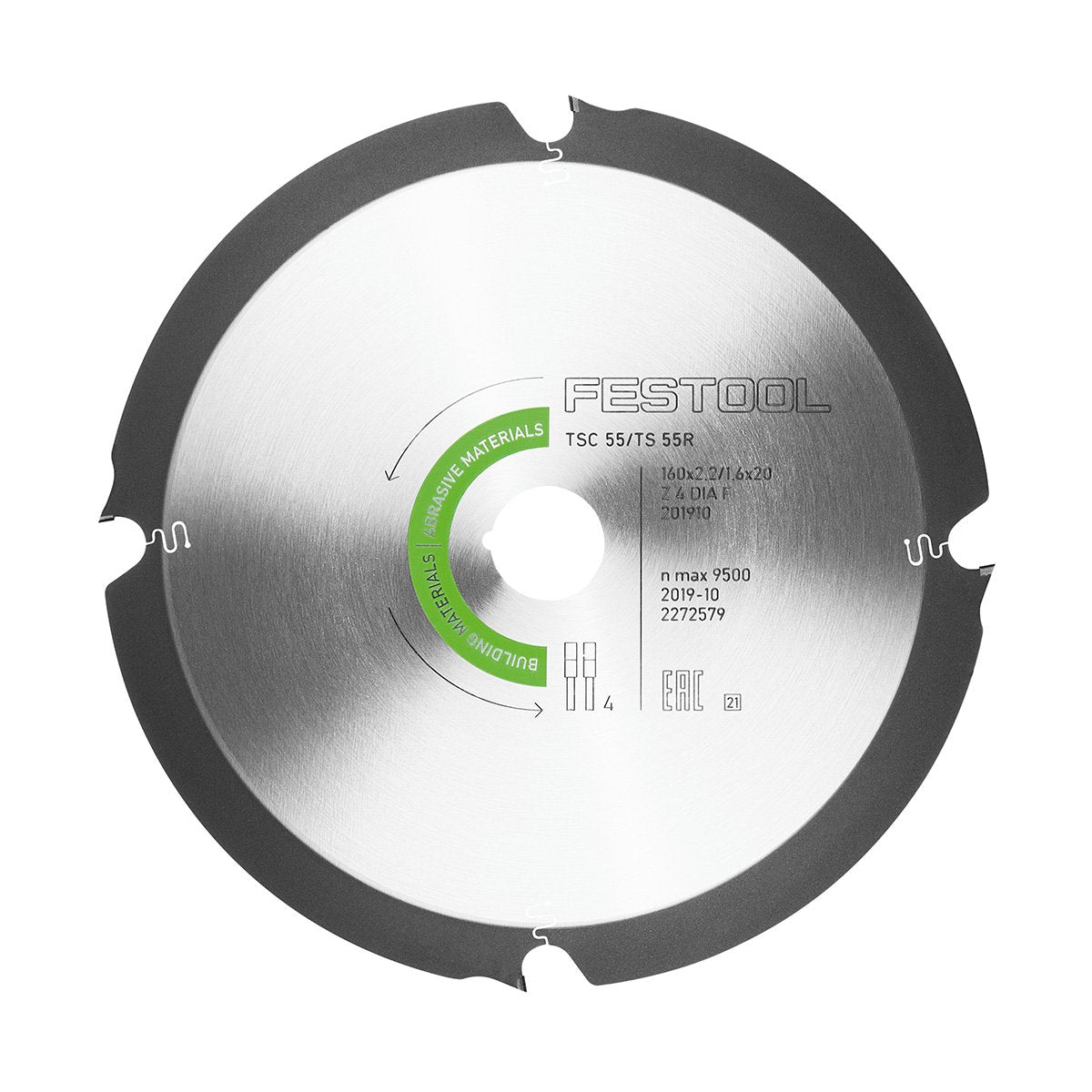 Festool TSC 55 K 52 Tooth Diamond Saw Blade