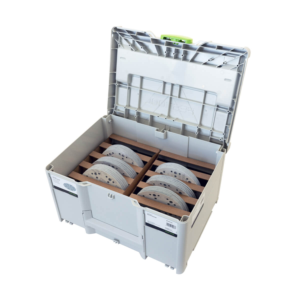 Festool 577110 Systainer³ Abrasive Set SYS STF D150 GR