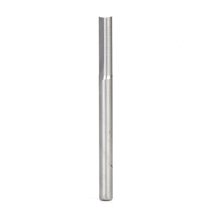 Amana Tool High Speed Steel (HSS) Foam Cutting Straight V-Flute 1/4 Diameter x 1 x 1/4 Shank Router Bit