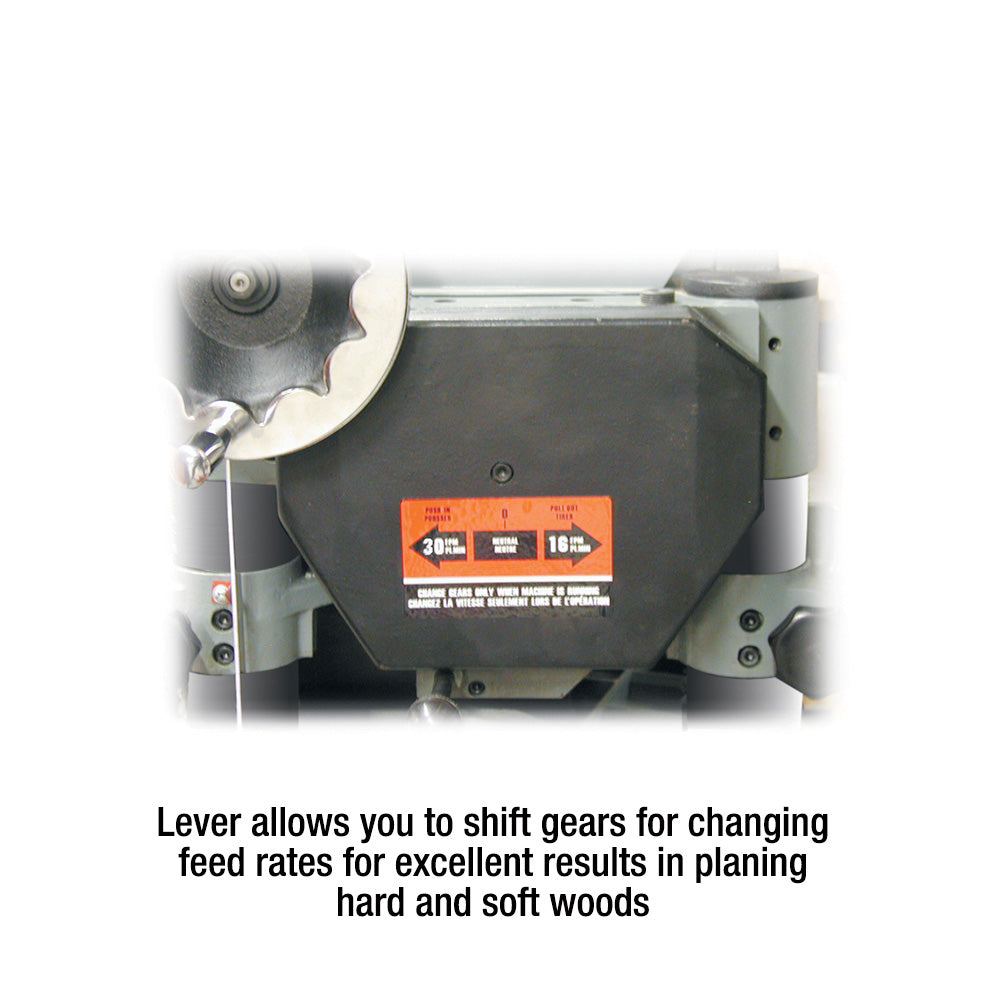 King Industrial 15" Planer w/ Spiral Cutterhead