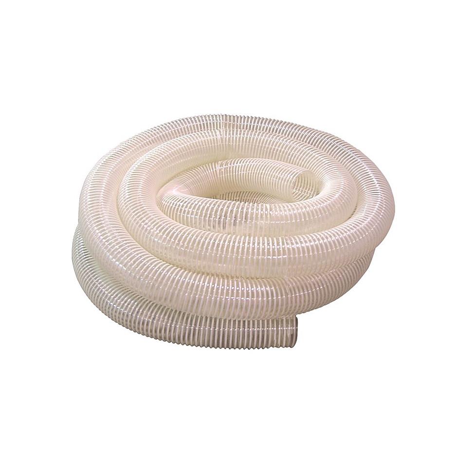 King Industrial 4" Clear Flexible PVC Dust Collection Hose