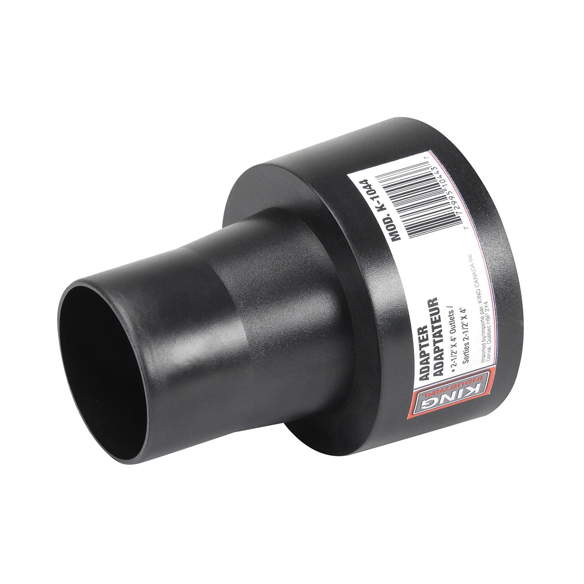 King Industrial K-1044 2-1/2" X 4" Adapter