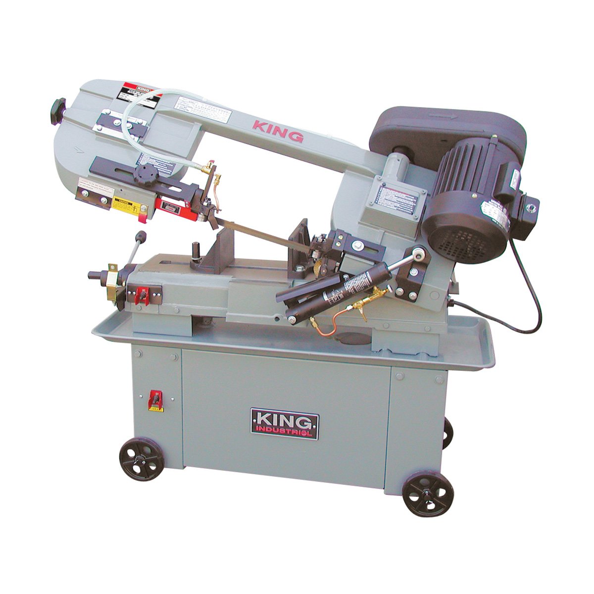 King Industrial 7" x 12" Metal Cutting Bandsaw