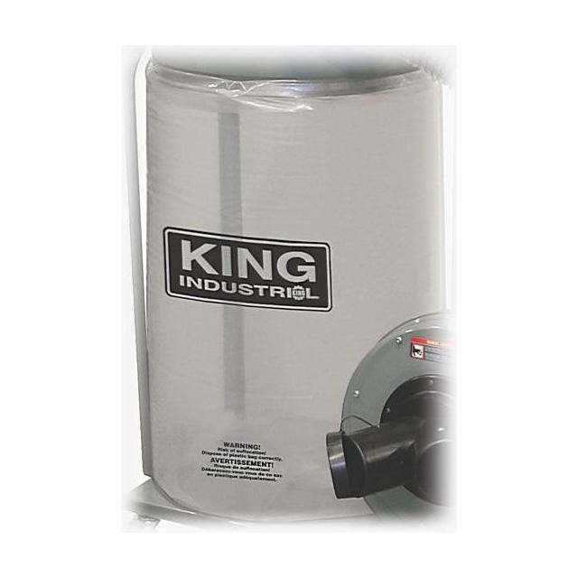 King Industrial Plastic Dust Collection Bags