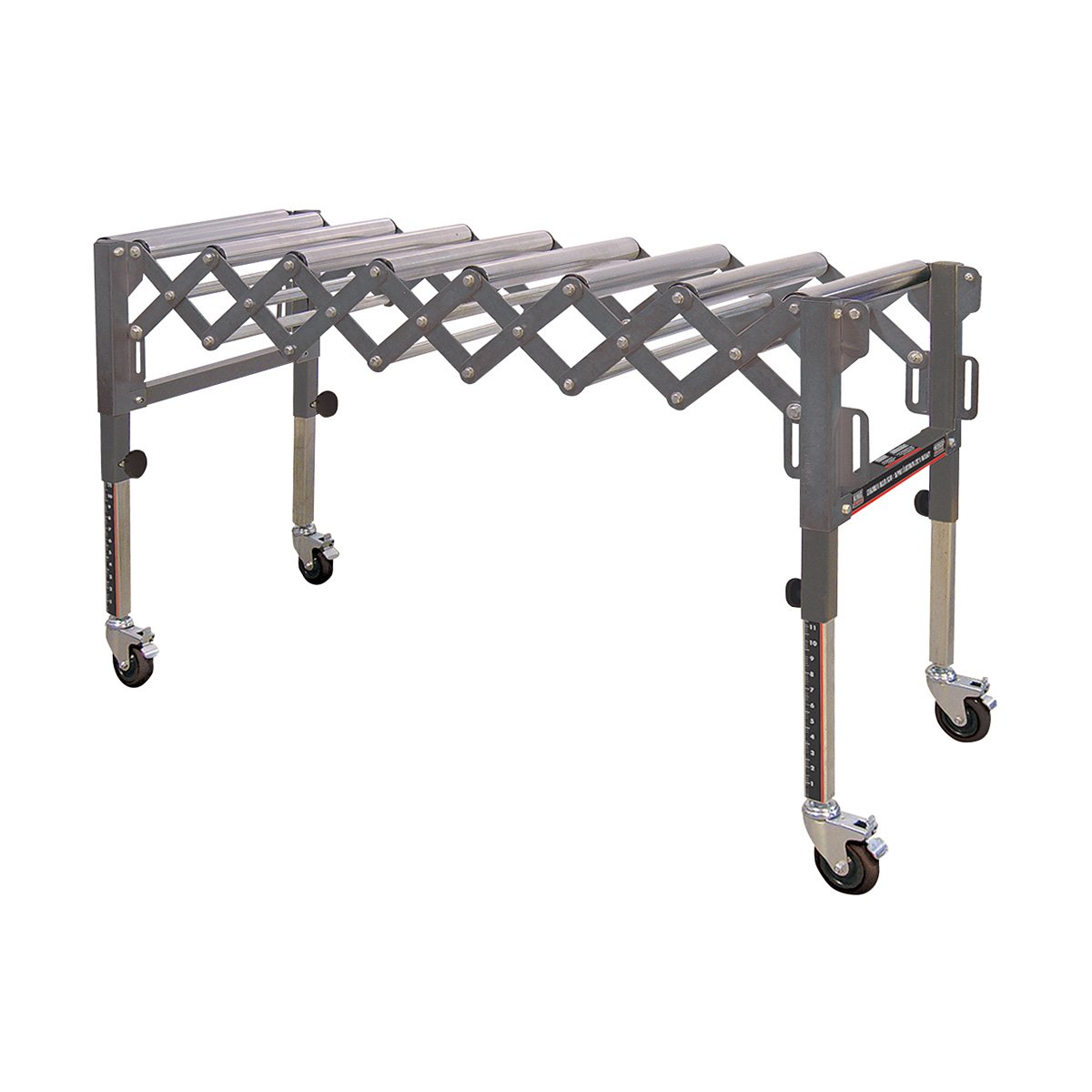 King Industrial Conveyor Roller Table