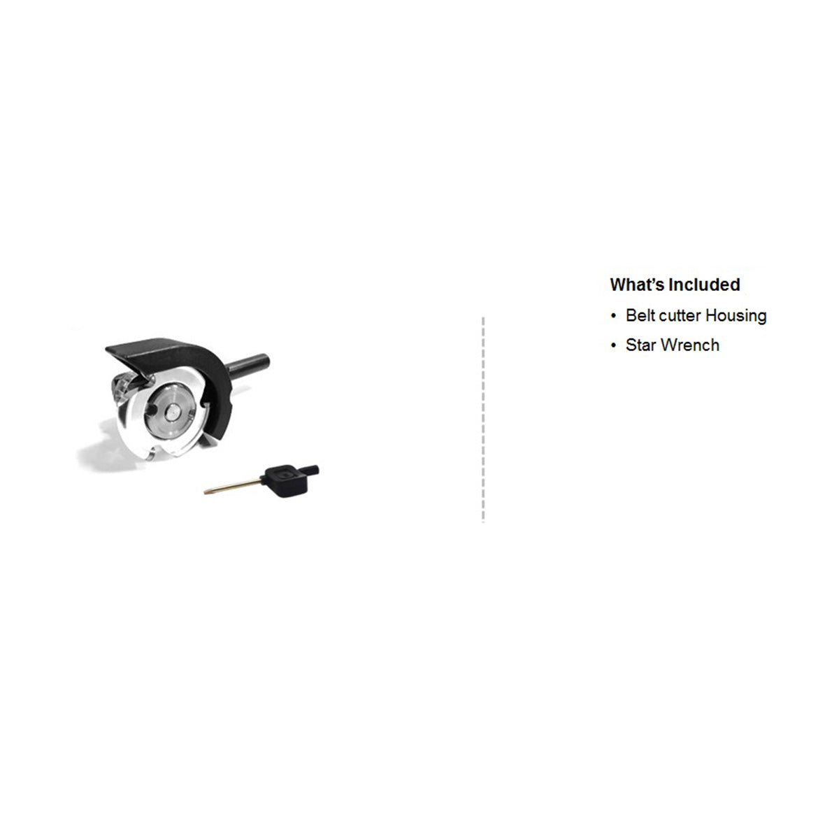 Manpa Tools 2" Belt Cutter Housing with 2" Circular Cutter