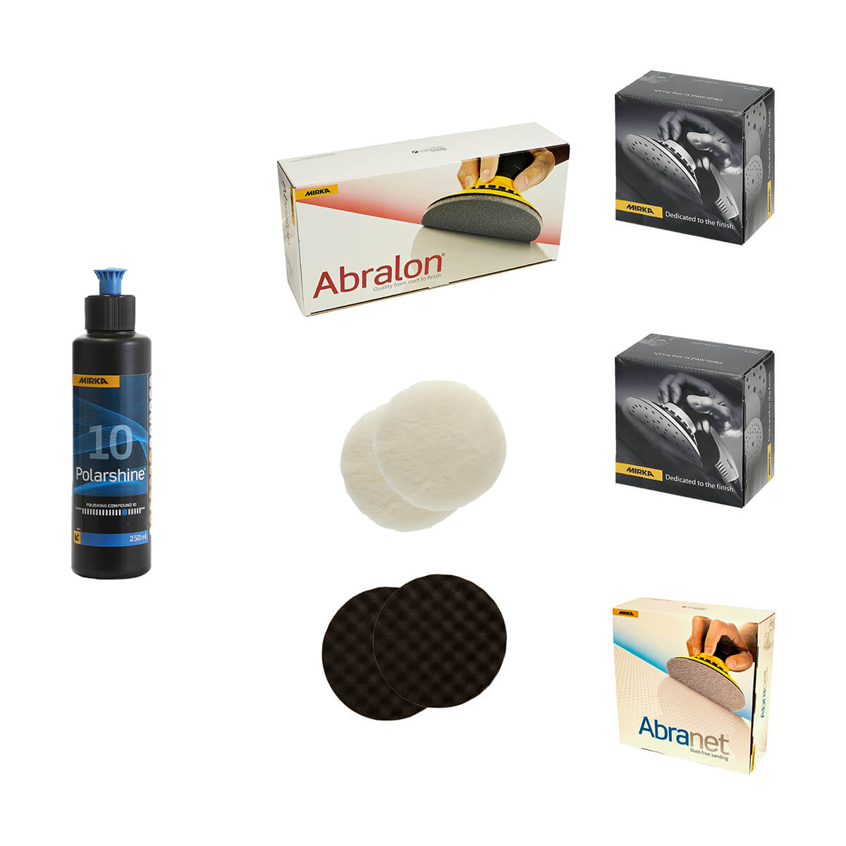Mirka MCA-EPOXY-GALAXY Epoxy & Solid Surface Starter Kit