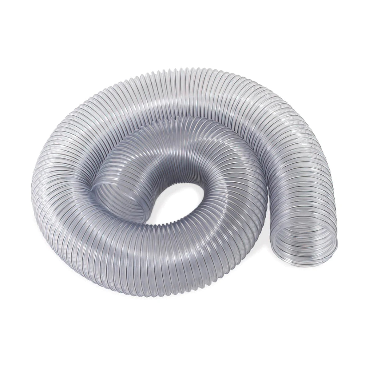 Oneida Air DHF031000 3" x 10' Clear Reinforced AS Urethane Flex-Hose