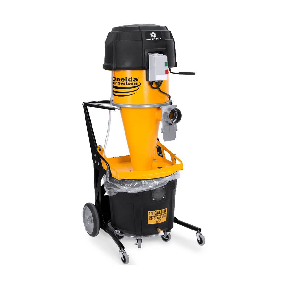 Oneida Air XSK000014-P Supercell 14 Gal. Portable High-Pressure Dust Collector