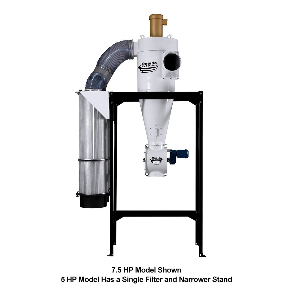 Oneida Air Oneida High Vacuum Cyclone Dust Collector - 5HP 3ph 230V