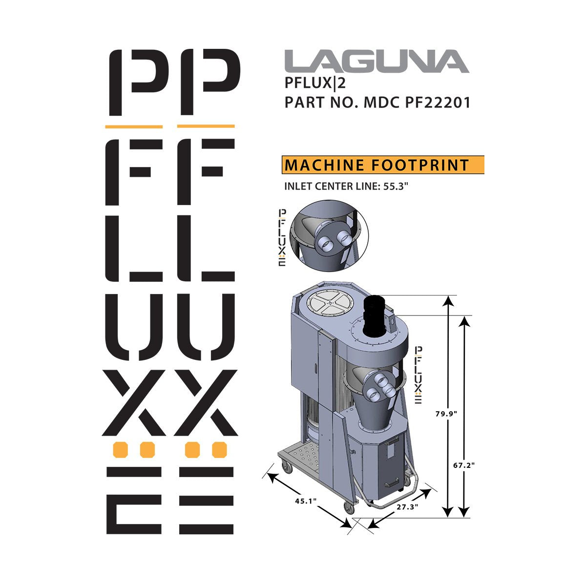 Laguna P|Flux: 2 Cyclone Dust Collector