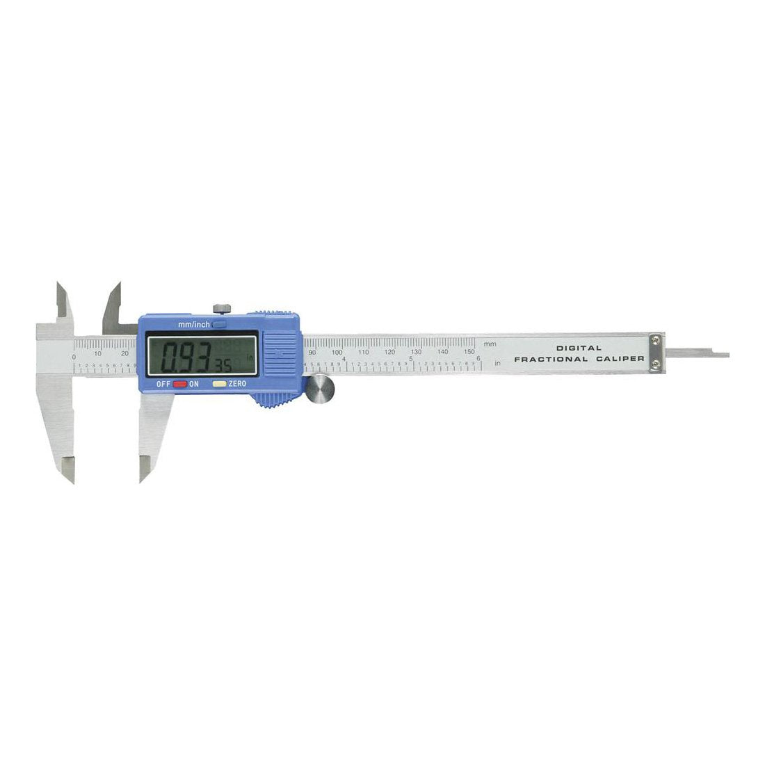 Shop Fox Fractional Digital Caliper 6"