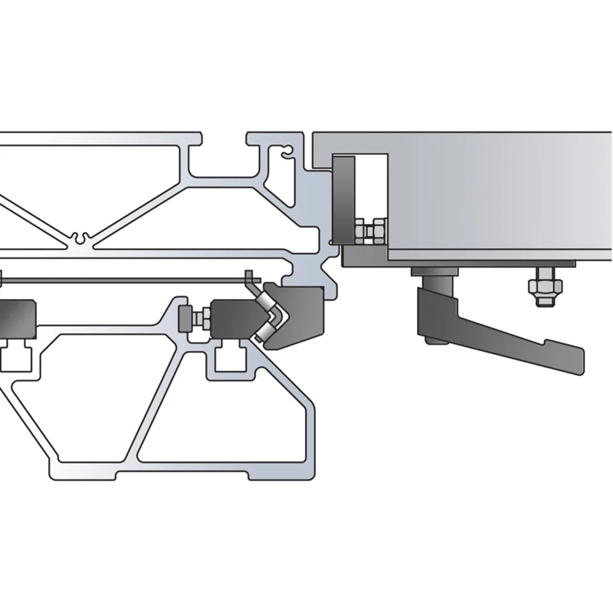 Table extension with F-coupling for Felder