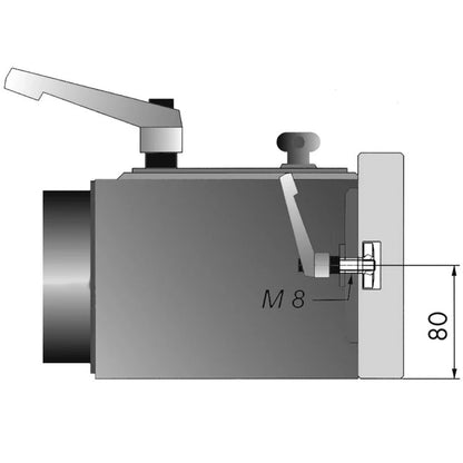 Aluminium anodised Fence Plate Set