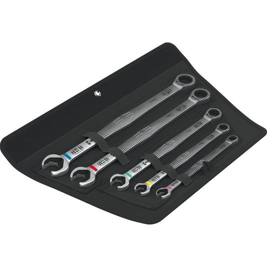 6007 Joker 5 Set 1 Ring ratchet spanner set