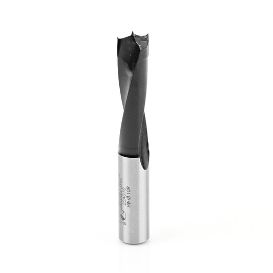 Carbide Tipped Brad Point Boring Bit R/H 10mm Dia x 70mm Long x 10mm Shank