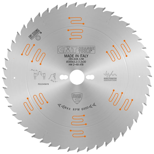 Heavy-Duty General Purpose 300X0.126/0.087X30mm T=48 ATB